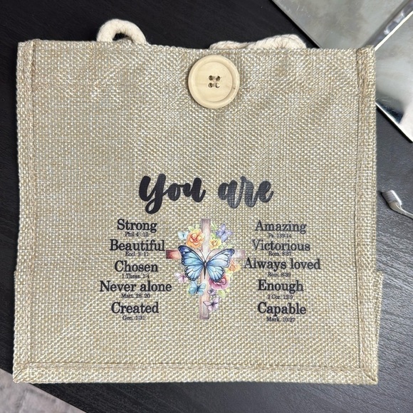 NWT Spiritual Positive Mini Tote - Picture 1 of 3